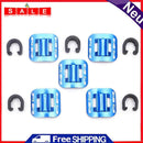 5pcs Bicycle Brake Cable Guide Clips Aluminum Alloy C Buckles Clamp (B