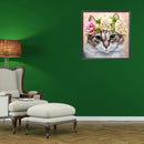 DIY Diamond Painting Kits Garland Cat Full Round Drill Wall Home Decoration Gift