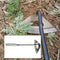 1* Steel Hardened Hollow Hoe Handheld Weeding Rake Planting Value W5U0 K2U3
