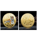 Decorations Get Rich Coin Commemorative Coins Year of The Tiger Lucky Stamp