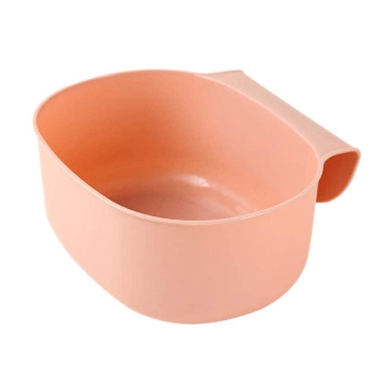 Hanging Kitchen Waste Bin Large-Capacity European-Style Garbage Can (Green)