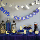 Paper Muslim Eid Mubarak Ramadan Table Decor Dessert Decor Table Pastry J1T6