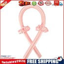 Soft Hair Heatless Curling Rod Foam Sponge Roller Hair Styling Tools (Pink)