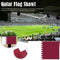 90*150cm Qatar Flags Large Garden Flying Flag Outdoor Sports Printing Banner{