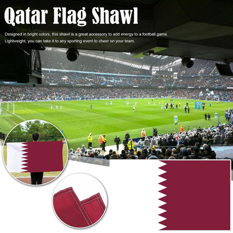 90*150cm Qatar Flags Large Garden Flying Flag Outdoor Sports Printing Banner{