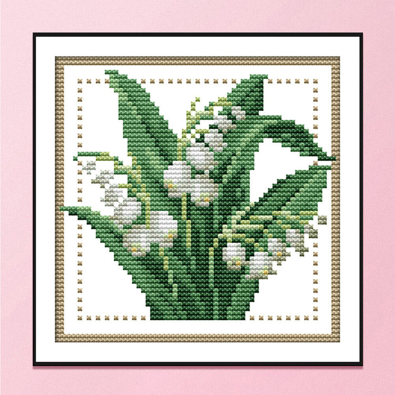 Partial Cross Stitch Kit May 14CT Counted DIY Needlework Decor (H427)