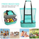 Portable Cooler Bags Food Fresh Thermal Picnic Beach Ice Lunch Box (Green) Newly