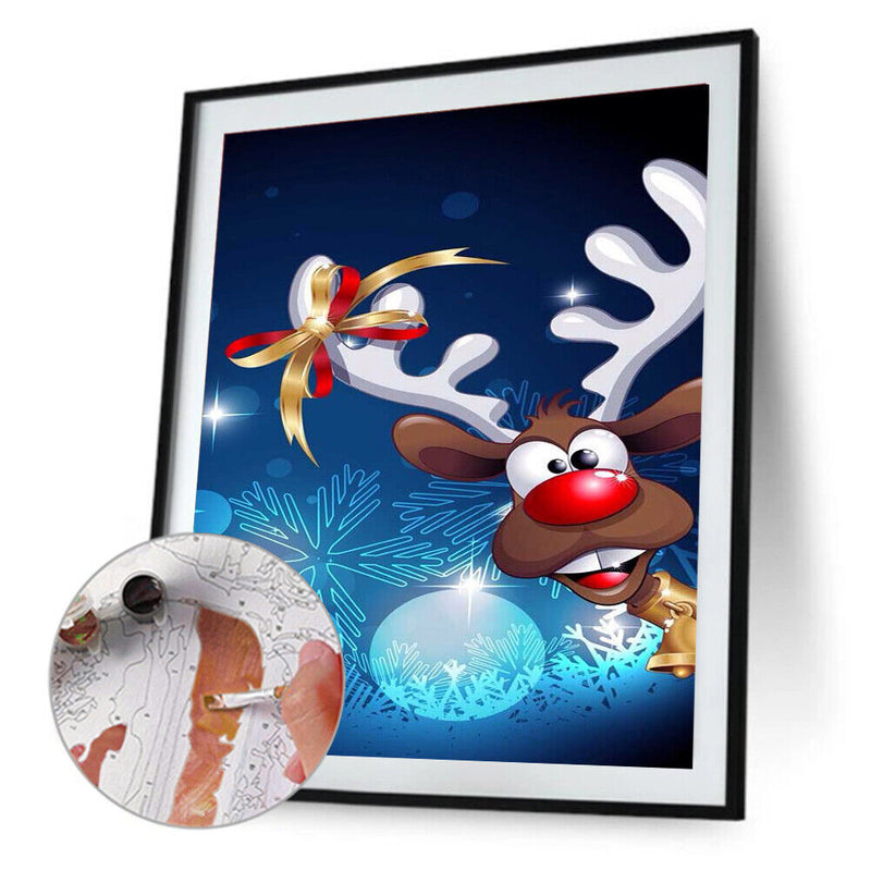 Christmas 40x50cm Oil Paint By Numbers DIY Painting
