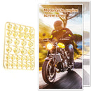 30pcs/Set Motorcycle Screw Cap Cover Car Bicycle Accessories for Motor Scoote