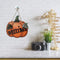 Wood Pumpkin Welcome Door Sign Home Background Wall During Living Room Decor