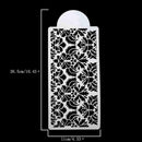 Lace Flower Border Fondant Cake Stencil Baking Tool Decor Damask Mould P0K7