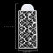 Lace Flower Border Fondant Cake Stencil Baking Tool Decor Damask Mould P0K7