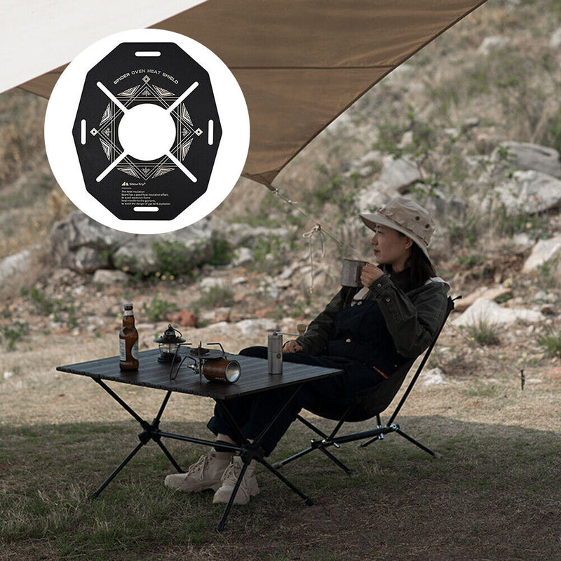 ShineTrip Outdoor Furnace Insulation Pad Camping Gas Stoves Heat Shield Board