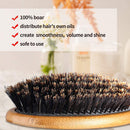 Smooth Bristle Curly Hair Brush Durable Practical Anti-static Comb Hair Care