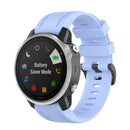20mm Silicone Watch Band for Garmin Fenix 7S Strap (Chrysanthemum Blue) Newly