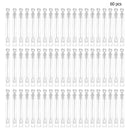 60pcs Love Heart Soap Bottle Wall Tube Bubble Stick Outdoor Wedding Party Favor
