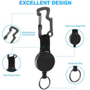 Doctor Nurse Clip ID Card Badge Holder Badge Reel Clip Retractable Keychain
