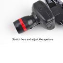 Lanterna Zoom Forehead Torch Headlight LED Head Lamp Cycling Lights Flashlight