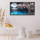 DIY Diamond Painting Kits Moon Peach Blossoms Full Round Drill Home Decorat
