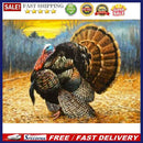 DIY Art Mosaic Rhinestone Painting Turkeys Full Round Drill Diamond Picture