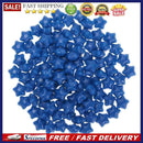 100pcs Five-Pointed Star Stamp Paint Wax Envelope Sealing Wax(Dark Blue)