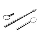 1pcs Metal Key Ring Steel Telescopic Pen Portable 67mm P0P7 E6B4
