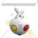 Antistress Rainbow Ball Puzzles with Bunny Head Montessori Kids Toys Giffts