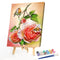 Oil Paint By Numbers Beautiful Flowers Coloring Picture Drawing