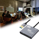 4K 1080P 60fps OBS USB 3.0 Video Capture Card HDMI-compatible Loop-out