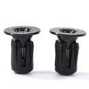 2pcs Aluminum Bike Handle Bar End Caps Burnt Blue Mountain Road Bike End Plugs
