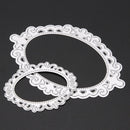 2pcs Oval Cutting Dies Album Decor Scrapbooking DIY Template Lace Newly