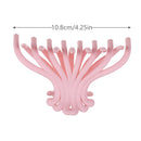 Hot Octopus Shape Plastic Multicolor Headwear Grab Hair Back Of Head Hairpin