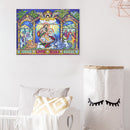 5D DIY Special Shaped Diamond Painting Religious Embroidery Kit Home Needle