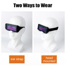Ultraviolet-proof Auto Darkening Eyes Goggle Welding Helmets Soldering Eyeglass