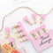 Photo Paper Clip Mini Wooden Wedding Decor Clip Crafts Pegs Love N0C9