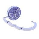 Portable Metal Foldable Bag Purse Hook Hanger Handbag Holder Butterfly(1)