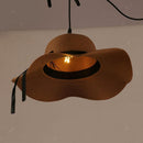 Lamp Handcraft Fixture Pendant Hanging Lights Hat Shade Design Modern Style