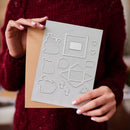 Snail Mushroom Envelope Cutting Dies Embossing Stencils for Album DIY (A) Newly