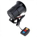 for Car Boat Van Truck 12V 30W 3 Sounds Speaker Emergency Sound Amplifier