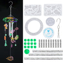 Epoxy Molds Wind Bell Mold with Craft Supplies for Home Garden Decor - 72 Pcs