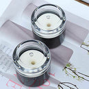 Foundation Powder Case Loose Powder Box Portable Travel Powder Case with Mirror