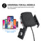 Waterproof Mobile Phone Holder Stand 15W Motorcycle Handlebar QC3.0 USB Charger