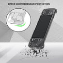 Back Case Shell for Steam Deck Crystal Clear Protective Game Console Cover Newly