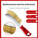 Barbecue Grill Decontamination Brush Kitchen Washing Polishing Handheld Tool Kit