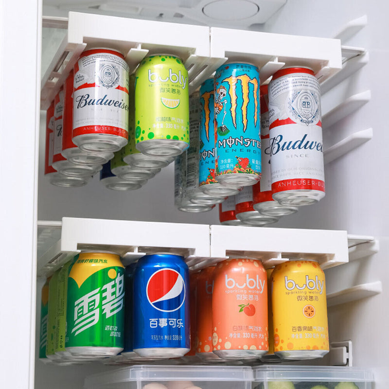 Can Dispenser Double-row Container Beer Rack Household Supplies for Home Ki