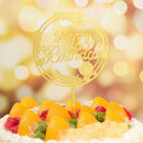 Dessert Sticks DIY Cupcake Decor Cake Topper Always Mr&Mrs Happy Birthday