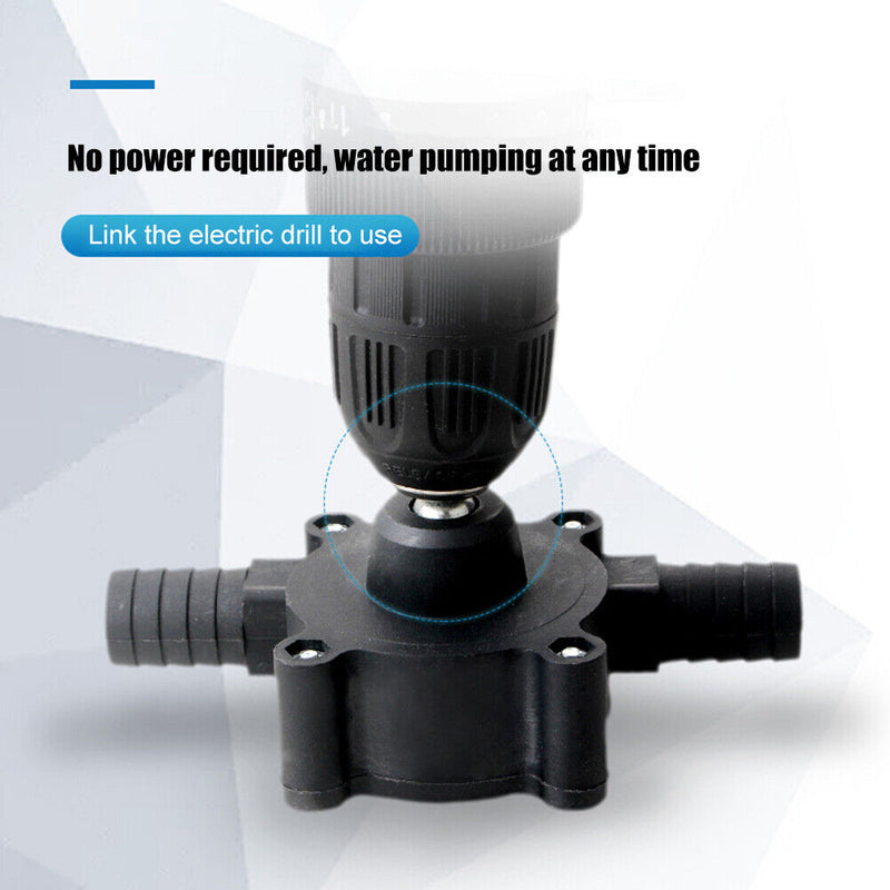 Electric Drill Water Pump Self-priming Liquid Transfer Pumps for Garden Out
