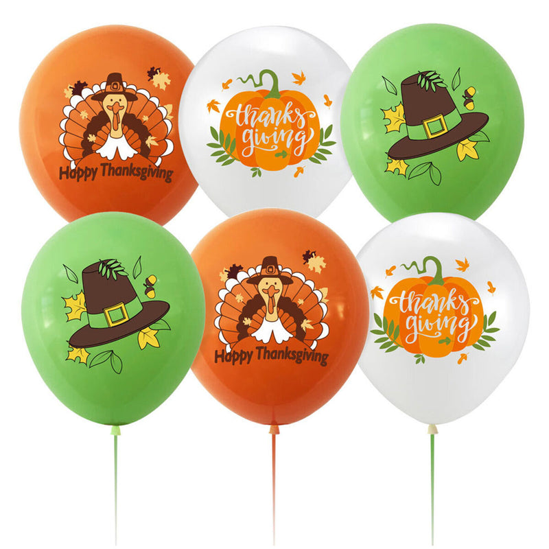 Thanksgiving Props Set Cake Card Topper Party Supplies Decorations for Holiday