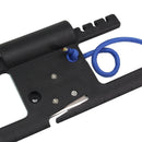 2pc Aracord Winder Parachute Lanyard Rope Spool Holder with Carabiner Black