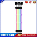 PSU Extension Cable Addressable RGB ARGB PCIe GPU Triple 8-Pin 6+2Pin Cord